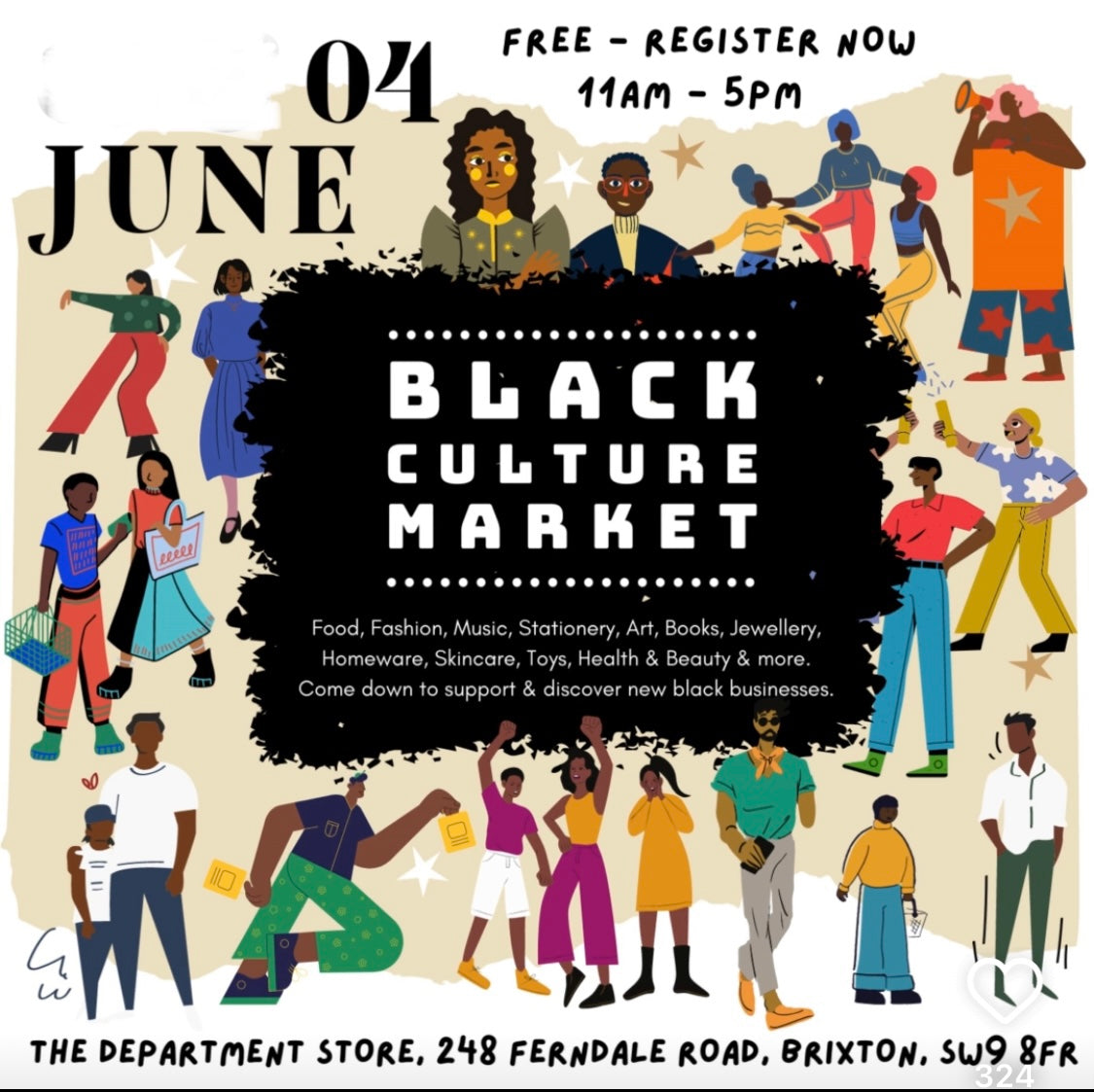 Black Culture Market advert