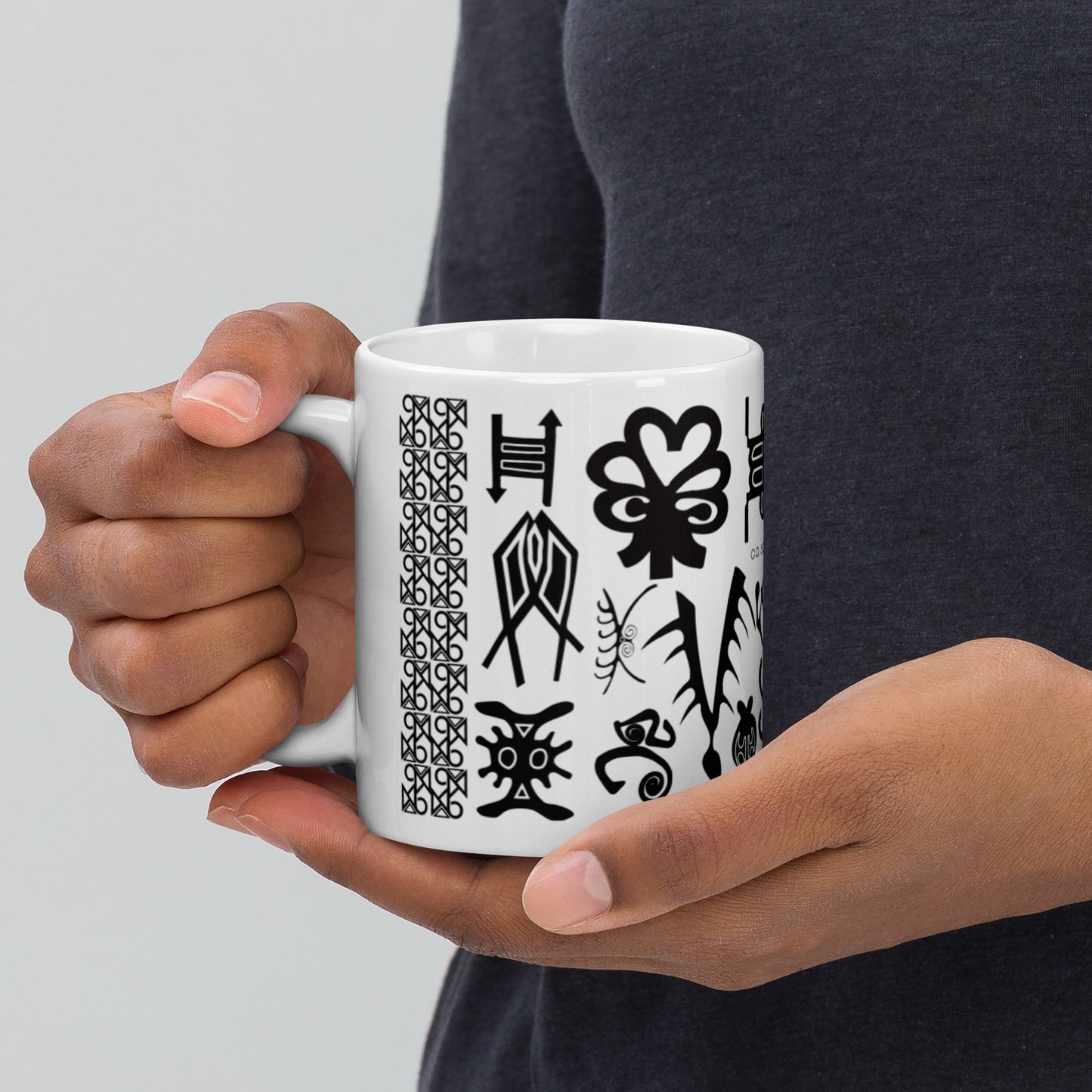 B&W Ga Samai glossy mug